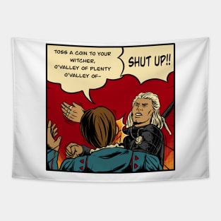 witcher slap Tapestry