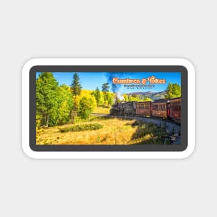 Cumbres and Toltec Narrow Gauge Railroad Route Magnet