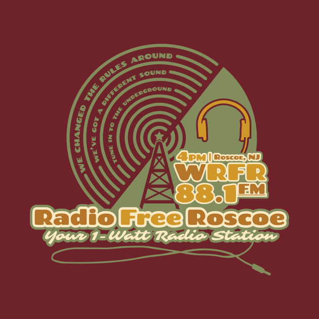 Radio Free Roscoe - Radio Free Roscoe - T-Shirt | TeePublic