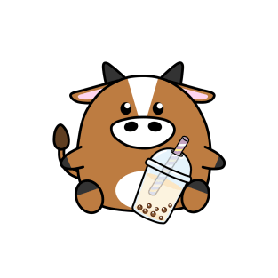 Taurus loves Boba Tea T-Shirt