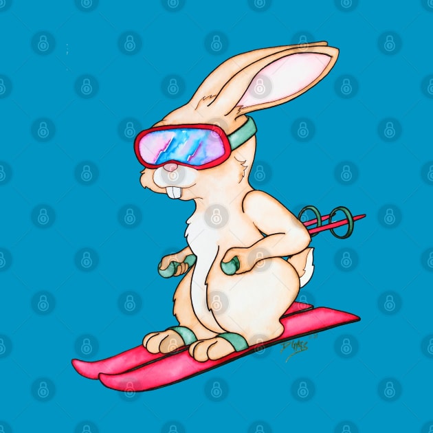 Ski Bunny by ptowndanig