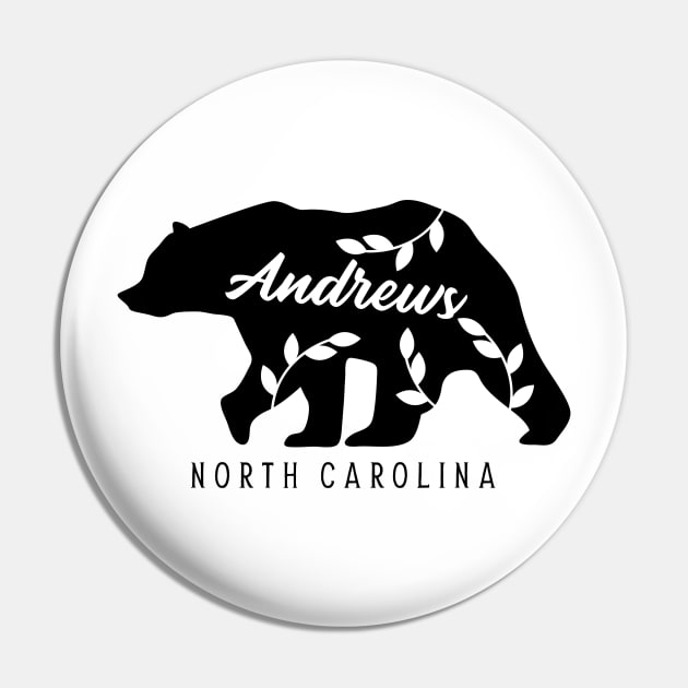 Andrews North Carolina Tourist Souvenir Pin by carolinafound