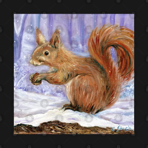 Spirit of Squirrel by sonia finch