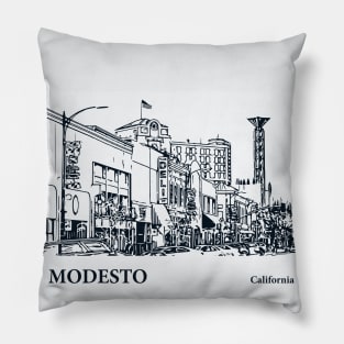 Modesto - California Pillow