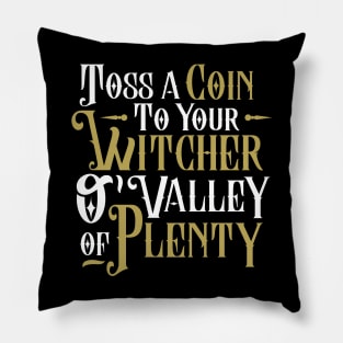 Toss a Coin Pillow