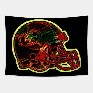 49ers helmet Tapestry