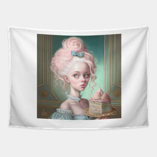 Marie Antoinette and the Pastel Cake Tapestry