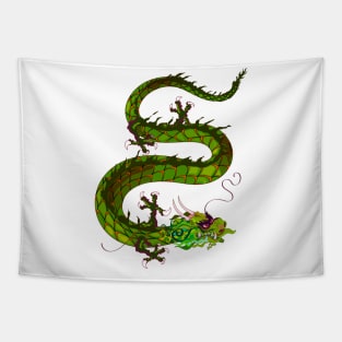 Green Dragon Tapestry