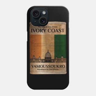 make a journey to Ivory Coast Phone Case