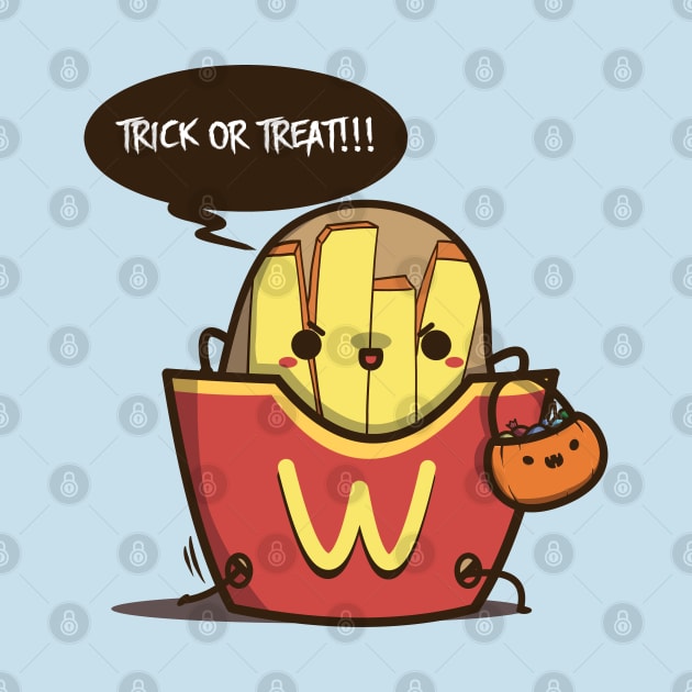 Cute Halloween Potato Costume by clgtart