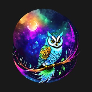 Moonlight Owl 1 T-Shirt