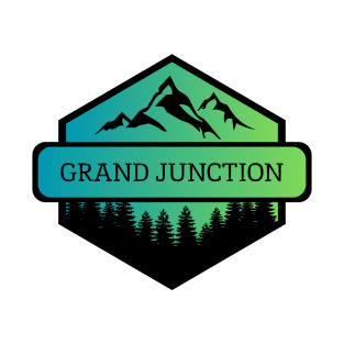 Grand Junction Colorado Mountains and Trees T-Shirt