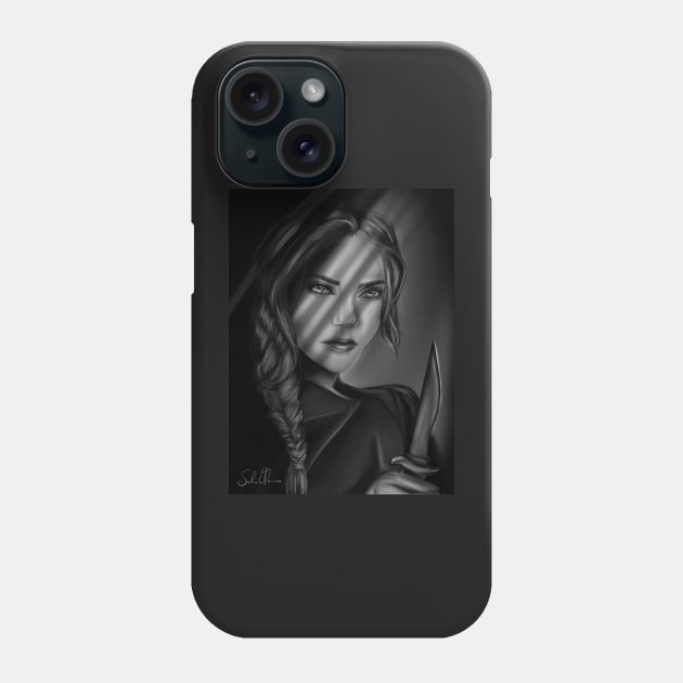 Celaena Sardothien - Adarlan’s Assassin Phone Case by Sophie Elaina