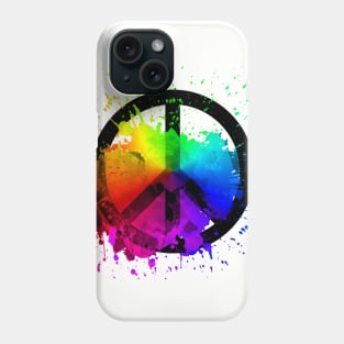 Peace of a Rainbow - Rainbow Phone Case