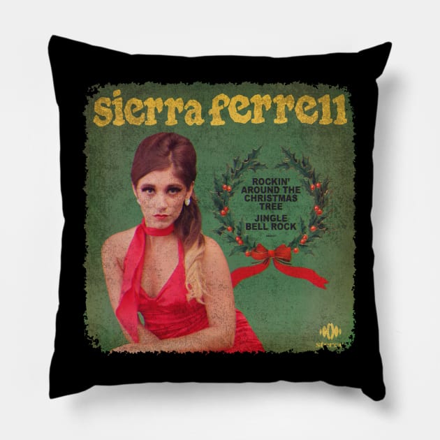 BEst of Vintage Crack Sierra Ferrell Pillow by Sunny16 Podcast