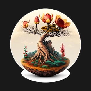 Surreal Tulip Bonsai T-Shirt