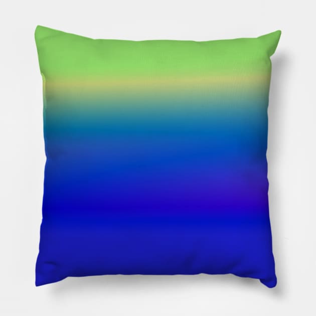 red blue green texture art Pillow by Artistic_st