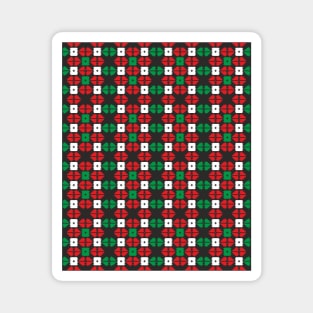 Christmas colorful pattern Magnet