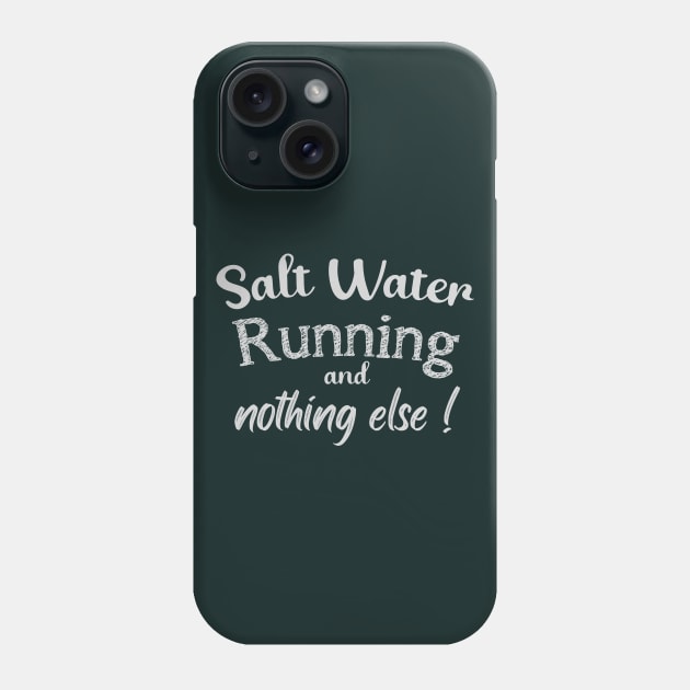 Running  beach (light lettering) Phone Case by ArteriaMix