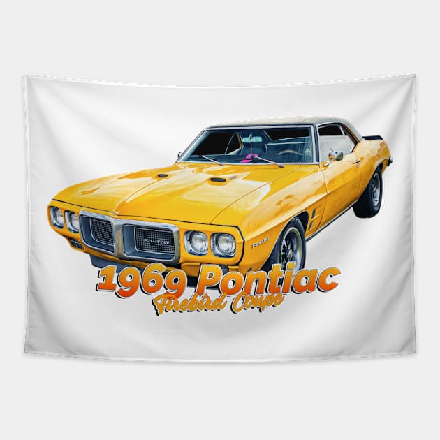 1969 Pontiac Firebird Coupe Tapestry by Gestalt Imagery