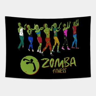 Zombie Fitness Tapestry