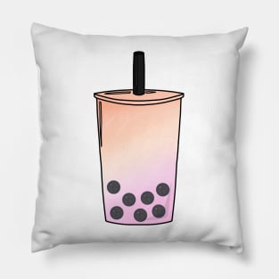 Pastel Lesbian Pride Boba Pillow