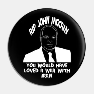 McCain War Chief Pin