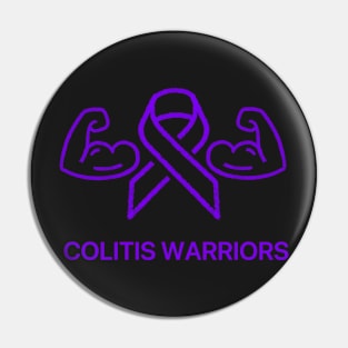 Colitis Warriors Pin