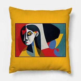 Abstract woman Pillow