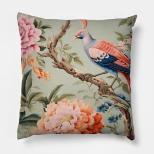 Coastal Chinoiserie III Pillow