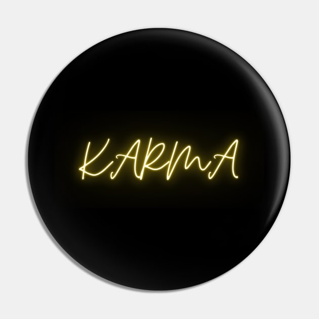 Karma Pin by Rusty Ruby