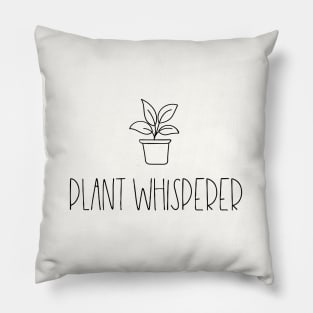 Plant whisperer Pillow