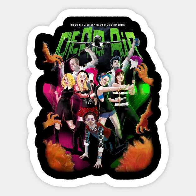 Dead Air Promo Artwork - Dead Air - Sticker