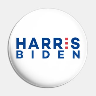 Harris Biden 2020 - Blue letters Pin