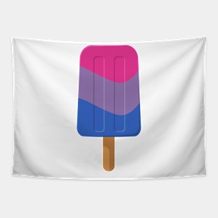 Bisexual Pride Flag Colored Ice Pop Tapestry