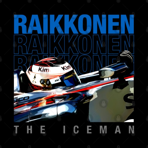 Kimi Raikkonen The Iceman by stevenmsparks