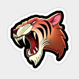 Saber-Toothed Tiger Magnet