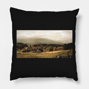 Cadair Idris, Wales - Original Illustration Pillow