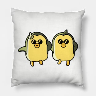 Dancing Penguins Pillow