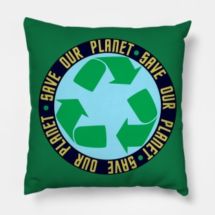 Save Our Planet Pillow