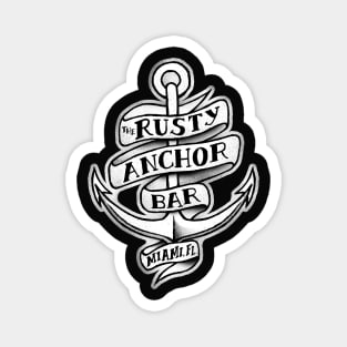 The Rusty Anchor Bar Magnet