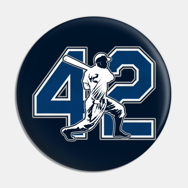 Jackie Robinson 42 Art T-Shirt by David Marcus - Pixels