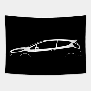 Ford Fiesta ST Mk VI Silhouette Tapestry