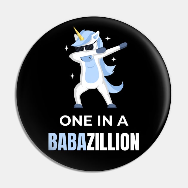 Baba Unicorn Pin by sqwear