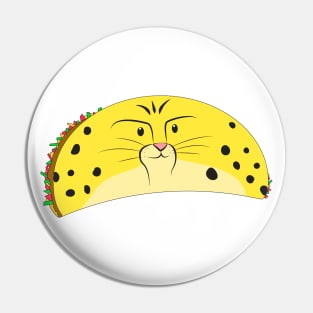 Taco Cheetah Pin