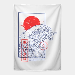 japanese the great wave Tapestry