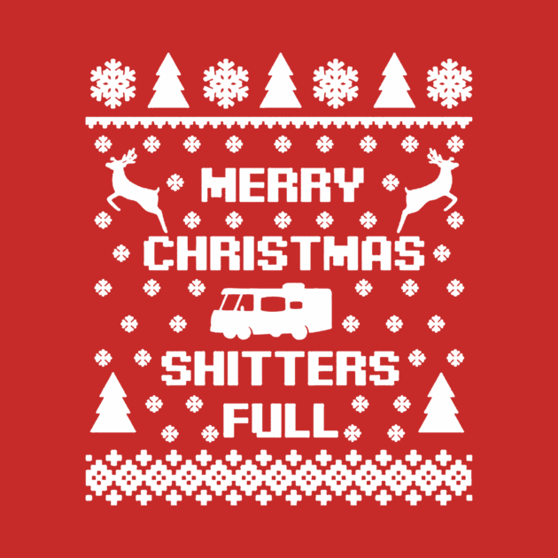 Shitters Full Merry Christmas by Kanalmaven