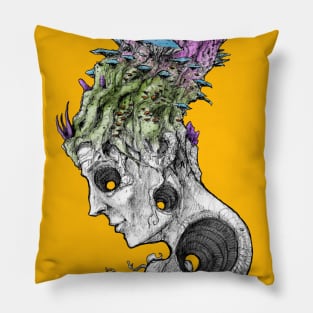 Wormhole Treehead Pillow