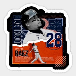 Javier Báez 23 Sticker for Sale by devinobrien