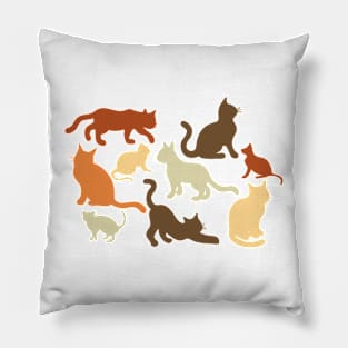 Cats For Halloween , Optical Illusion Pillow